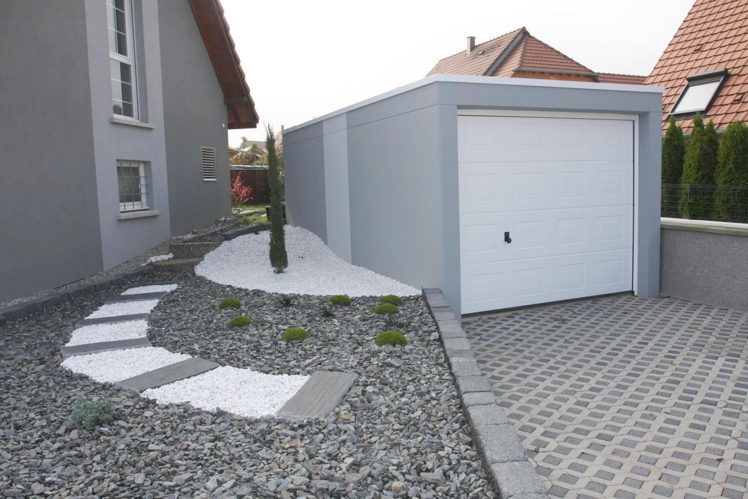 Garage Préfabriqué Béton Monobloc et Carports préfabriqués
