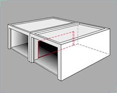 Ouvertures Centrales Garage Monobloc