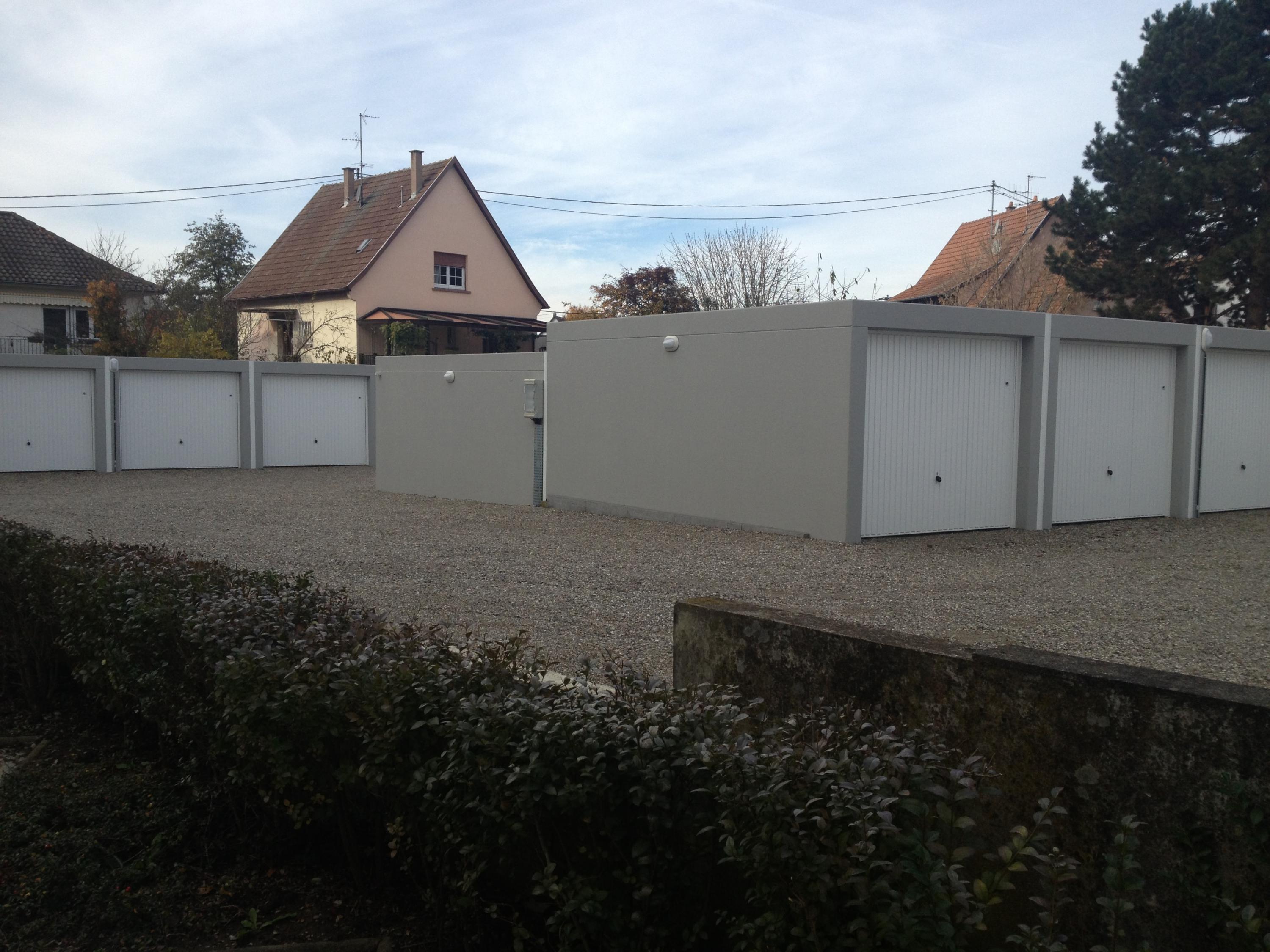 Batterie de Garages Préfabriqués CDG