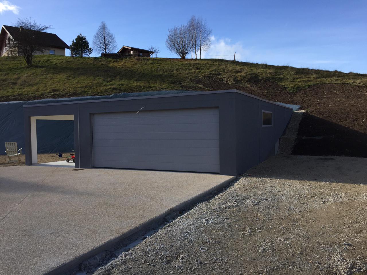 Garage Préfabriqué Double