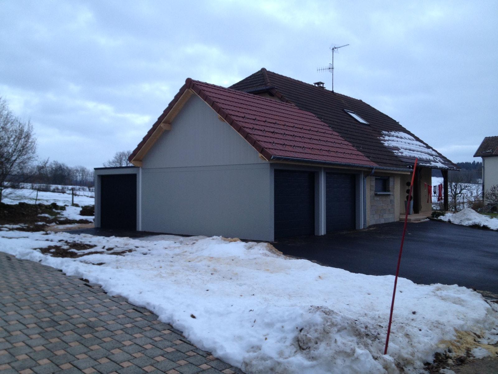 Toiture Traditionnelle Garage Préfabriqué