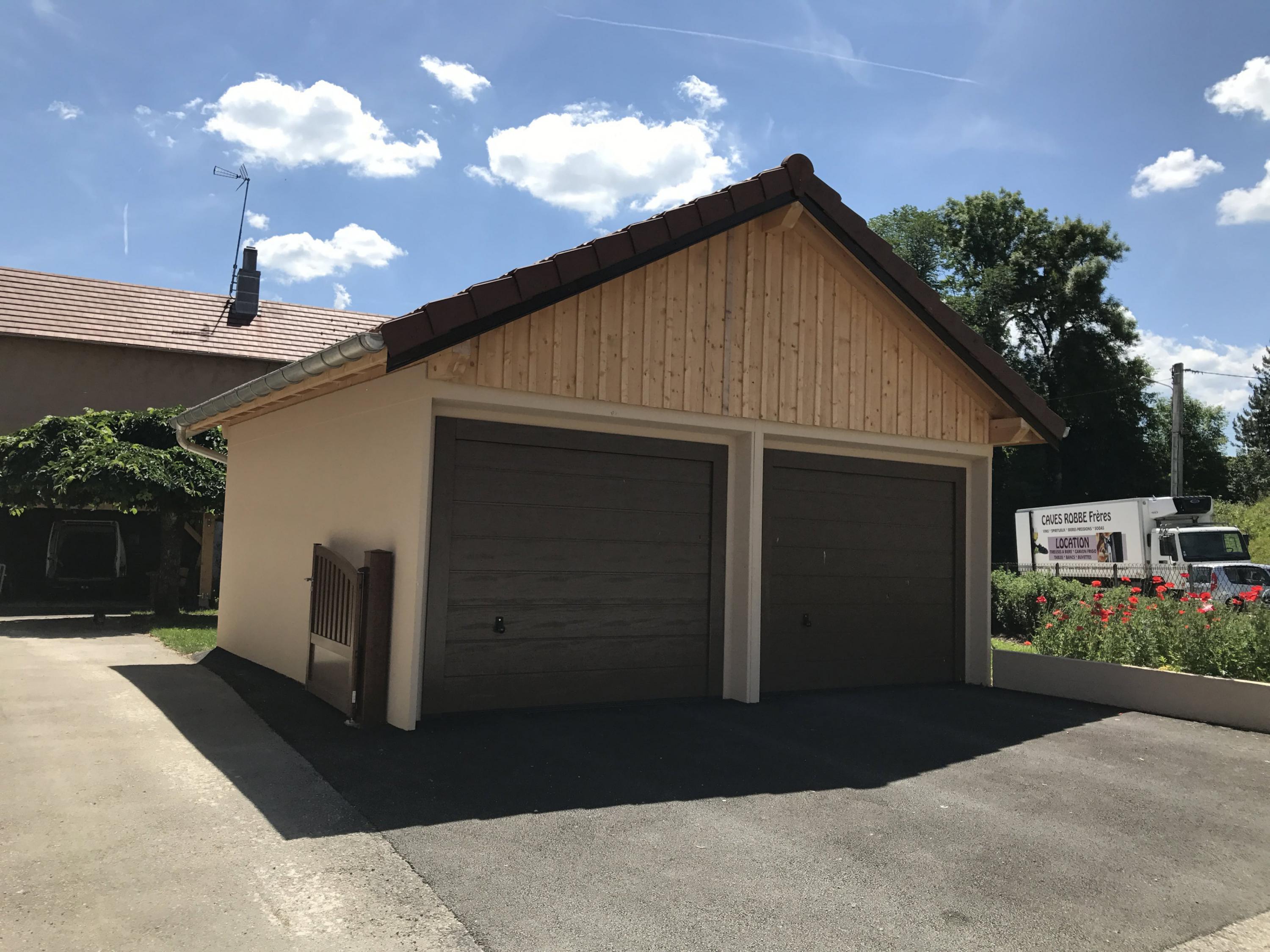 Toiture Traditionnelle Garage Préfabriqué